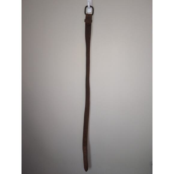 Justin made in USA soft golden brown leather belt 42 - Picture 9 of 9